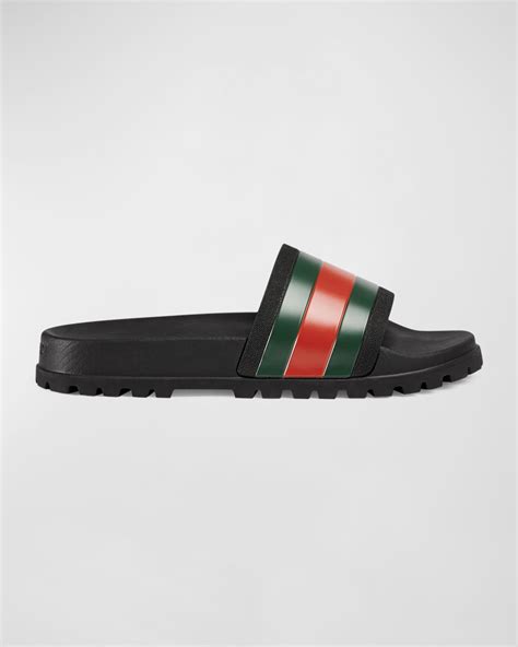 gucci trek slide sandals.